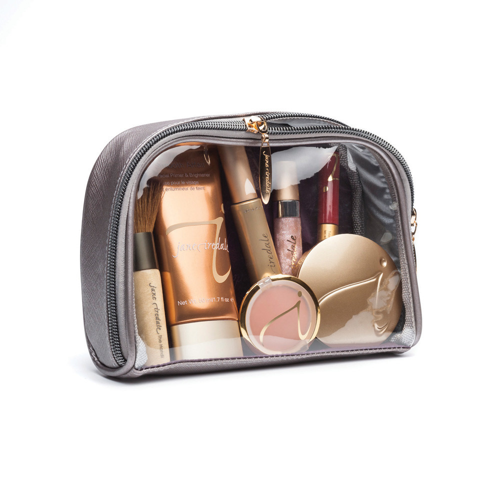 Jane Iredale Clearview Cosmetic Bag Filled Face Beauty Company